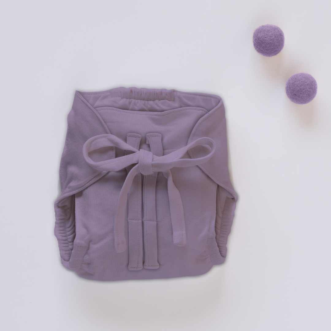 bamboo knit cloth nappy - solid colours