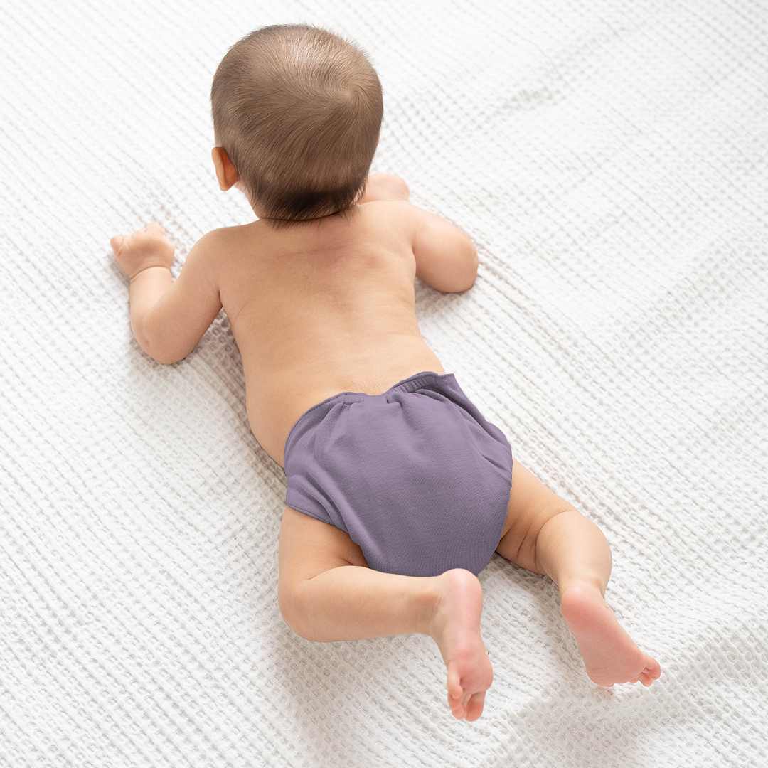 bamboo knit cloth nappy - solid colours