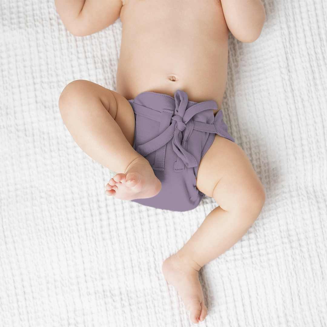 bamboo knit cloth nappy - solid colours