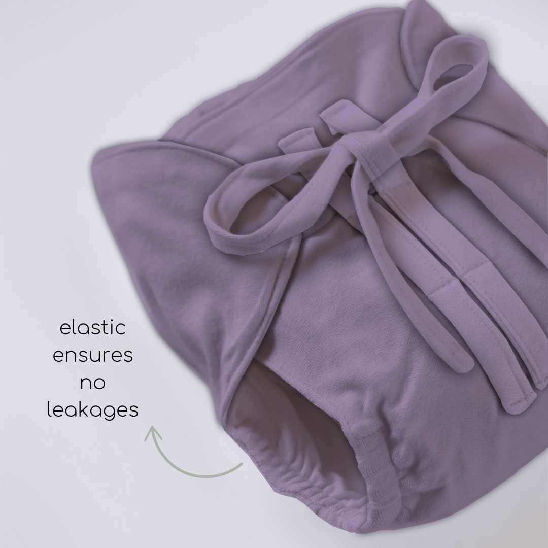 bamboo knit cloth nappy - solid colours