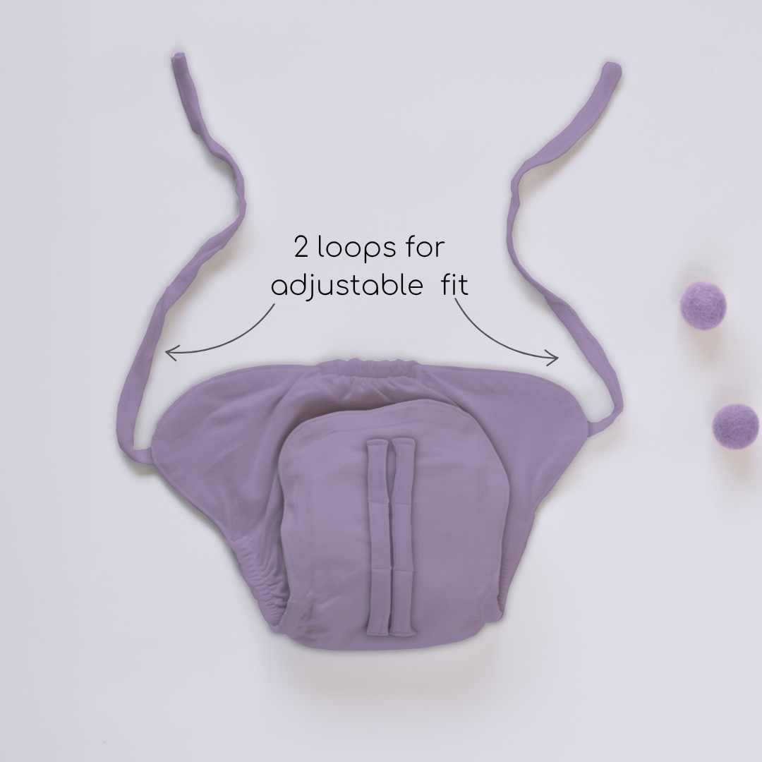 bamboo knit cloth nappy - solid colours
