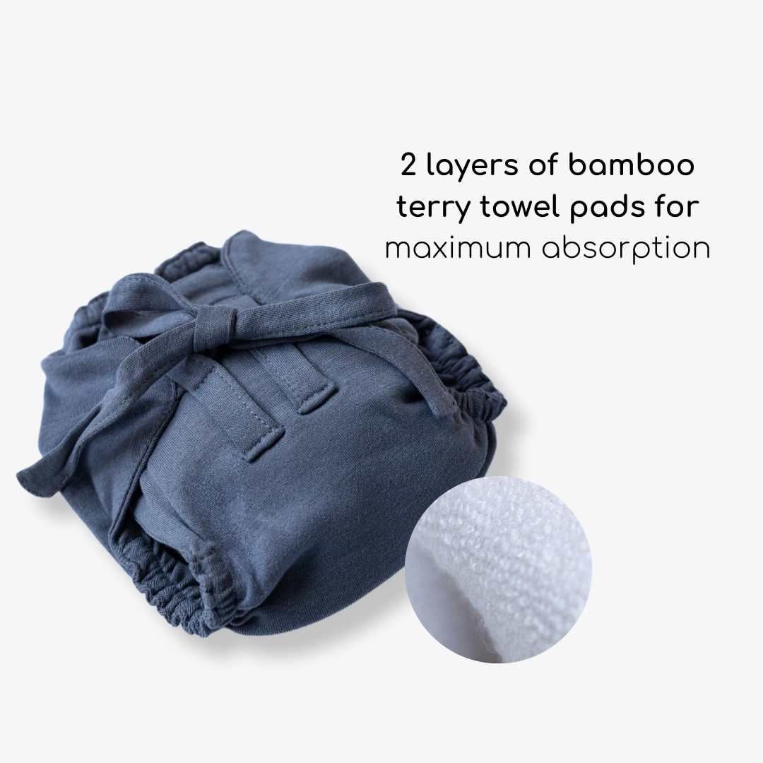 bamboo knit cloth nappy