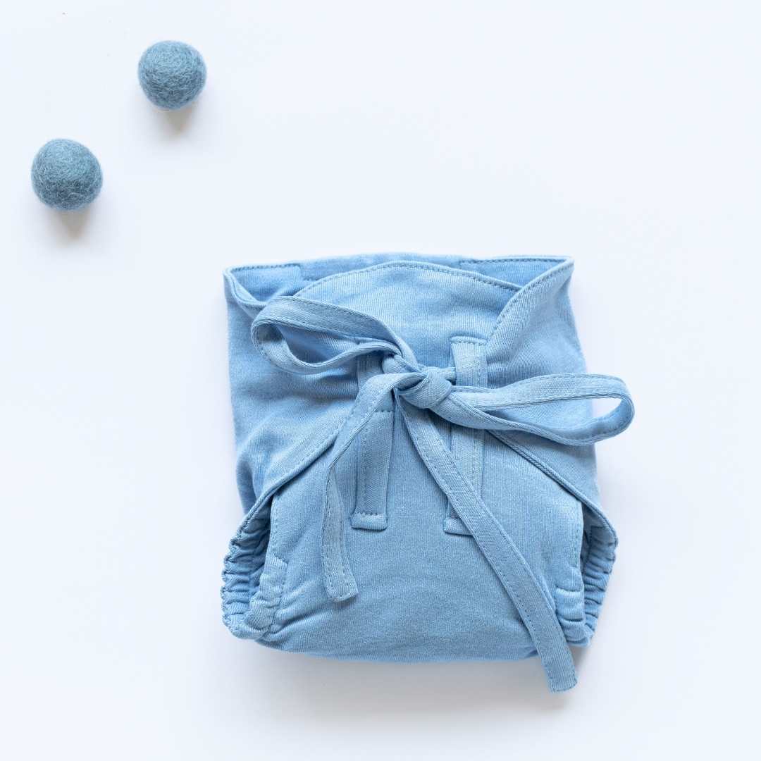 bamboo knit cloth nappy