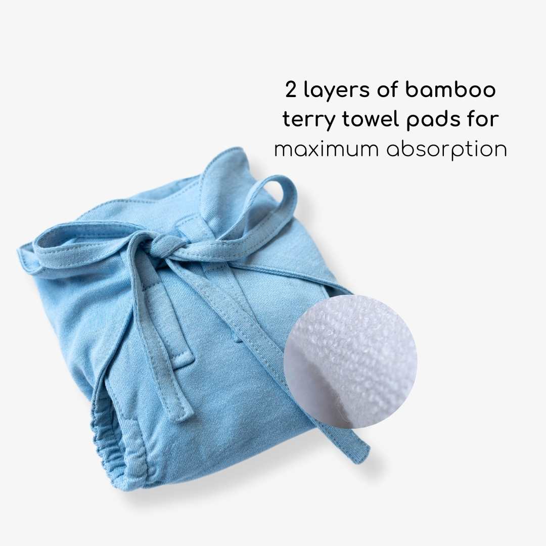 bamboo knit cloth nappy