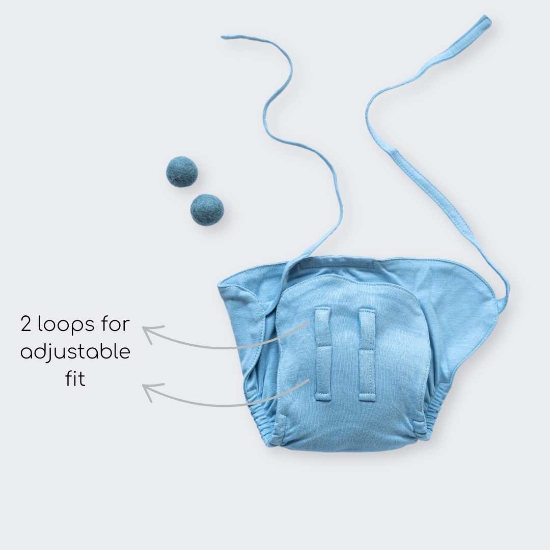 bamboo knit cloth nappy