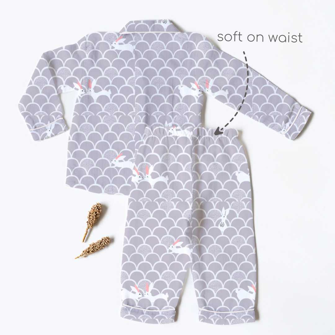 bamboo muslin nightsuit set