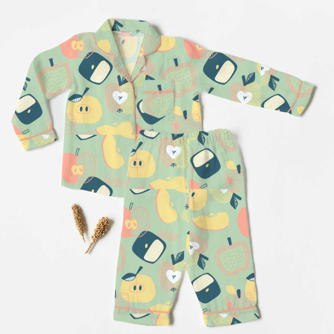 bamboo muslin nightsuit set