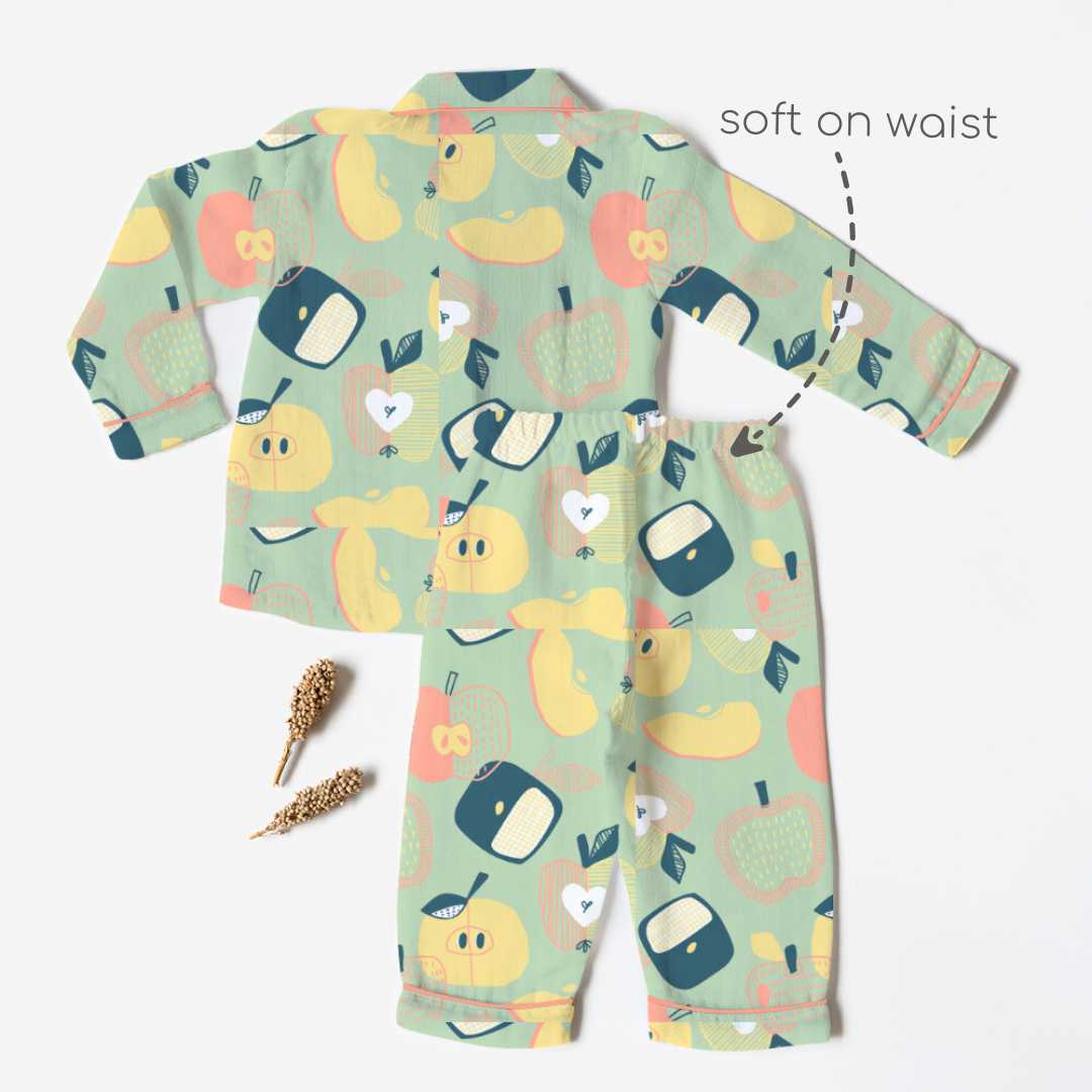 bamboo muslin nightsuit set