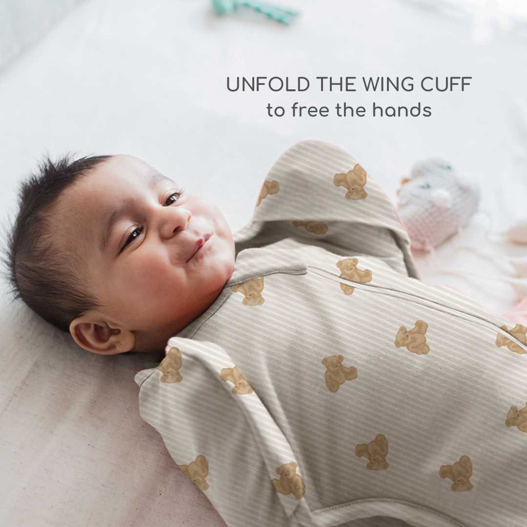 bamboo swaddle out sleep pod