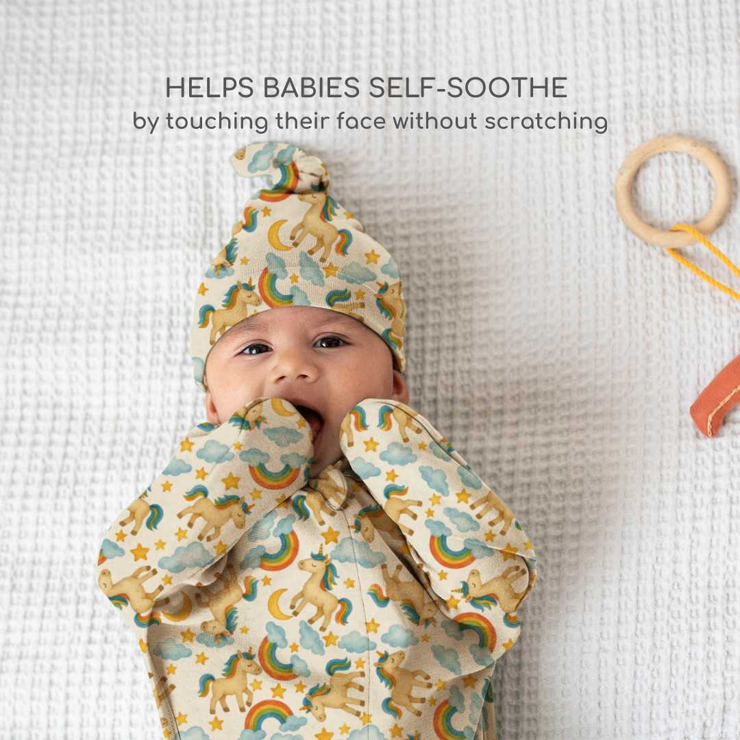 bamboo swaddle out sleep pod - prints