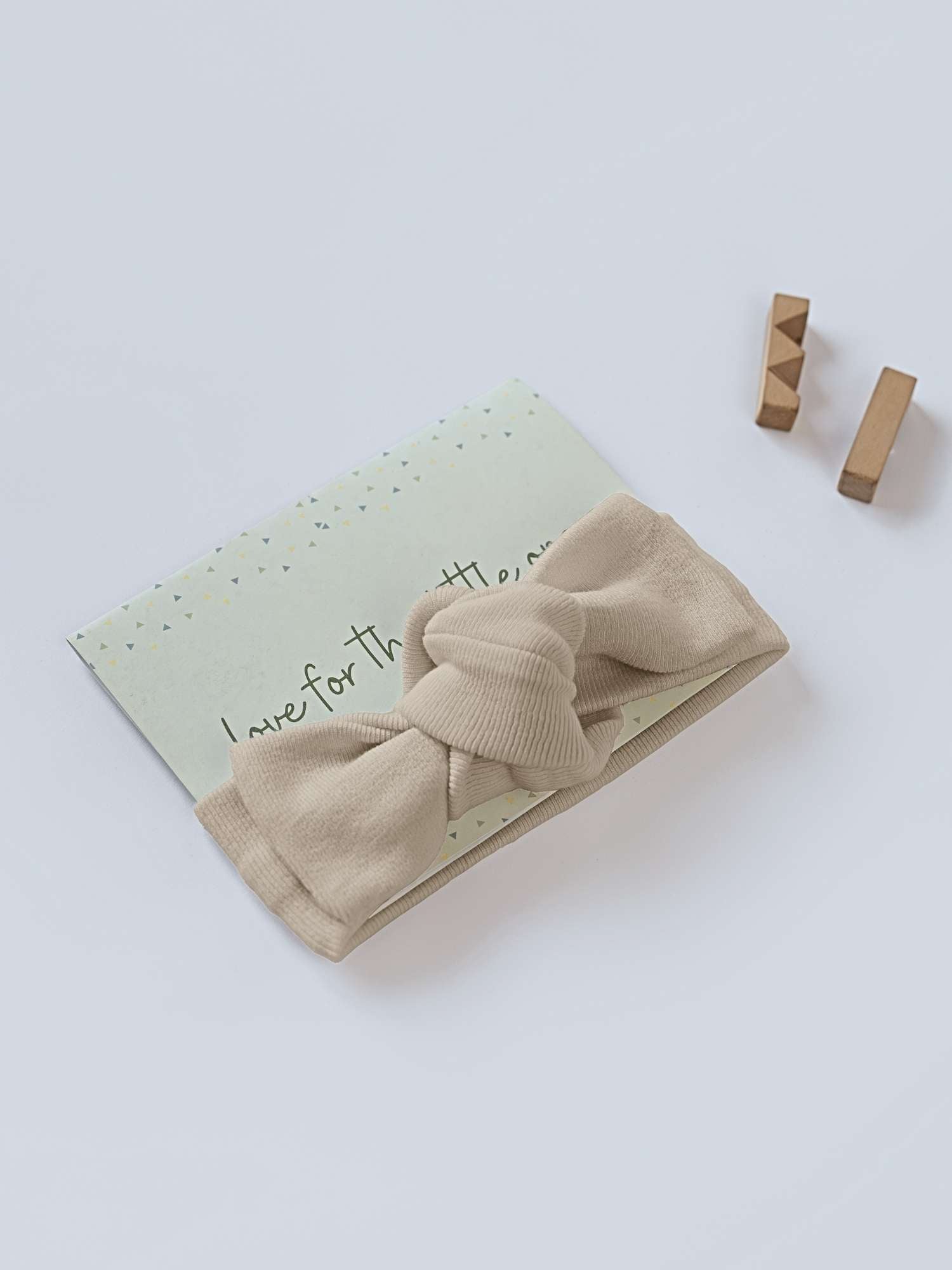 tie-up baby headband