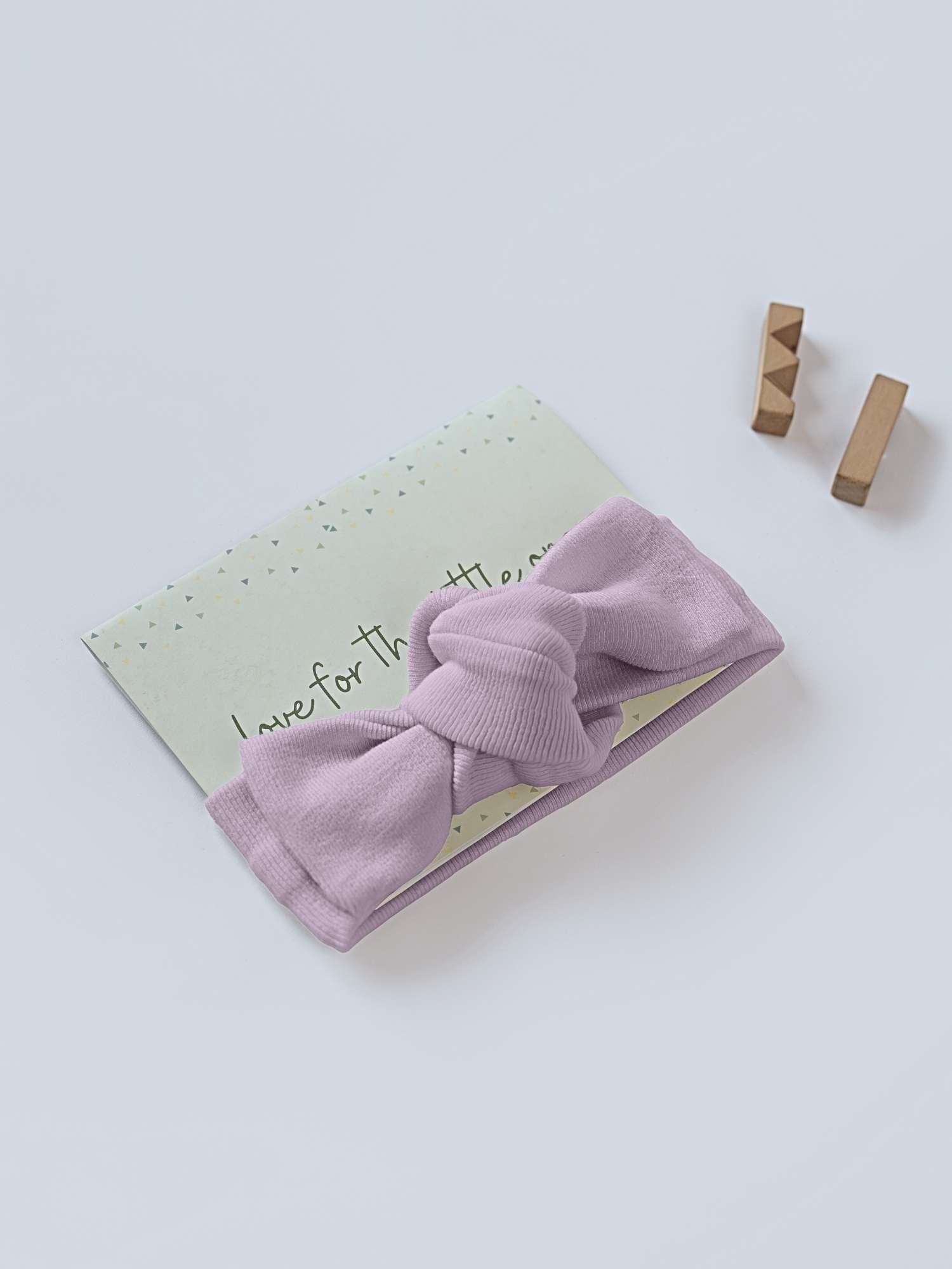 tie-up baby headband