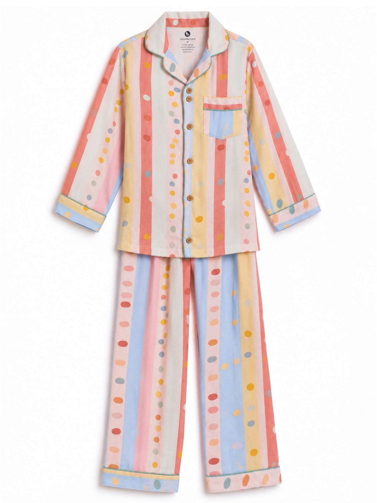 women's bamboo muslin nightsuit